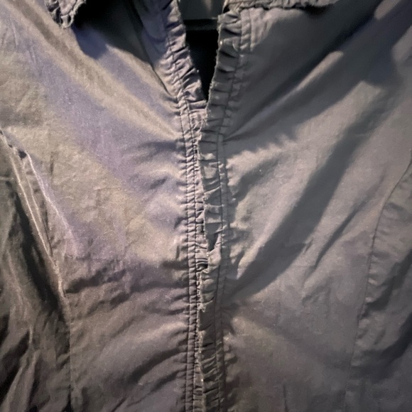 ~Wanko~ Black Button-Up Shirt - Picture 3 of 8